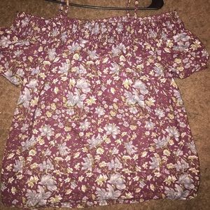 Cute off the shoulder shirt